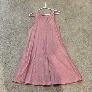Universal threads pink knit sleeveless dress small